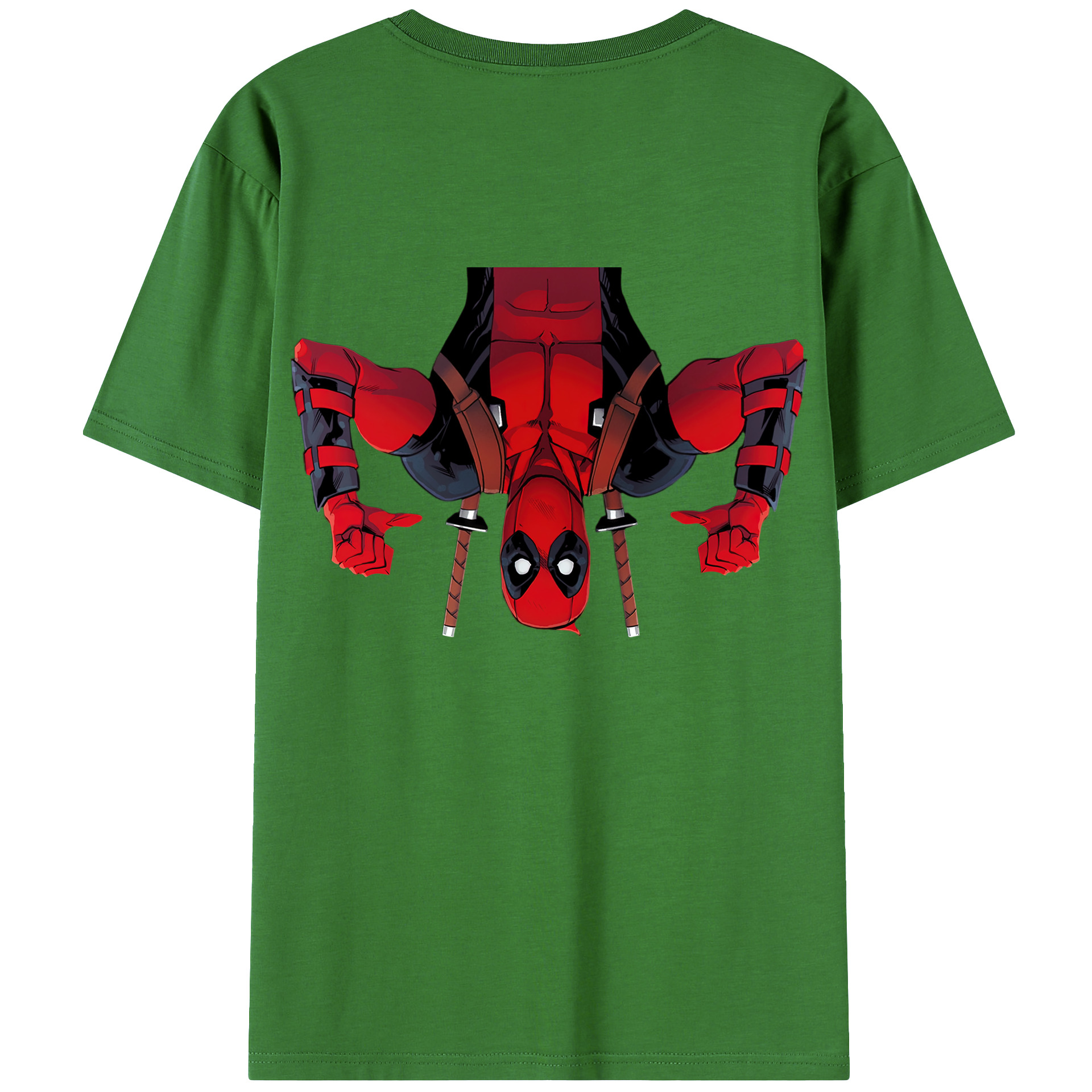 （画像用） Deadpool デッドプール レディース半袖Tシャツ(バックプリント)